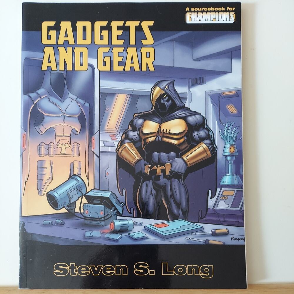 Gadgets and Gear A Sourcebook for Champions Steven S. Long RPG Roleplay